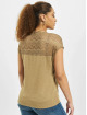 Only Tops sans manche onlElvira Mix Lace brun